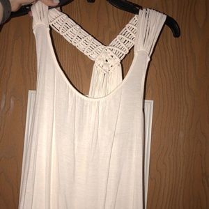detailed back tank top